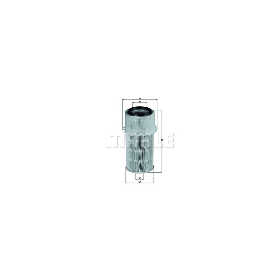 MAHLE ORIGINAL LX 682 Air Filter Filter Insert