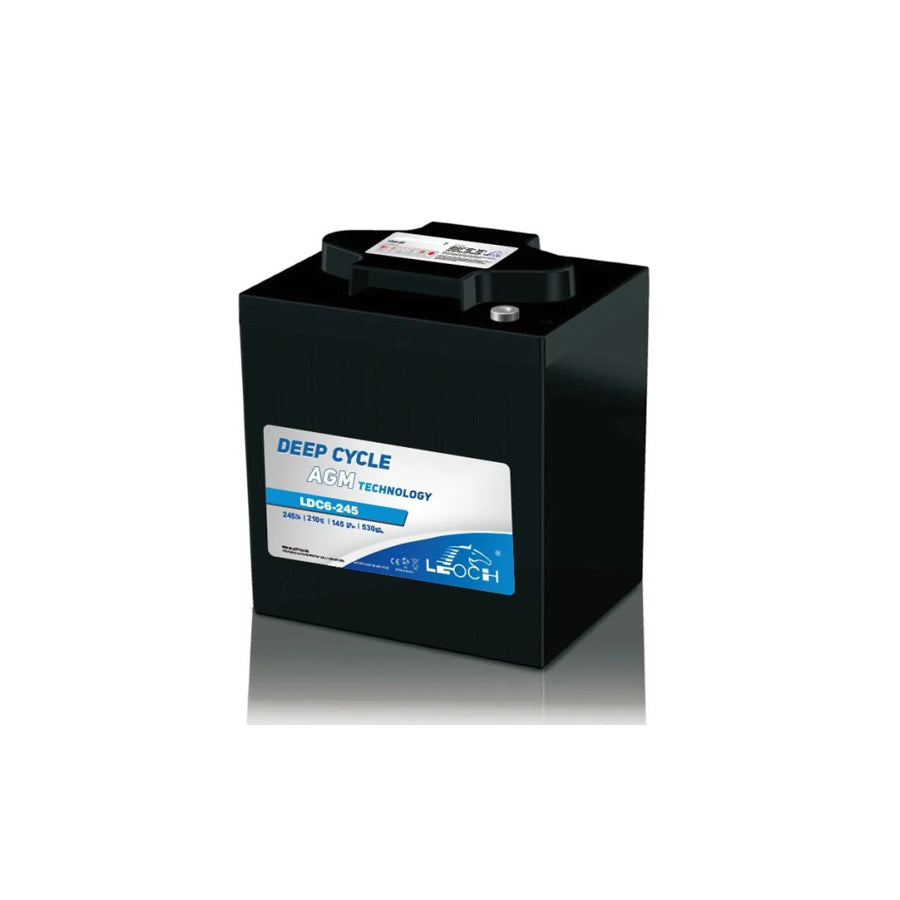 Leoch 6V 245Ah Deep Cycle AGM Battery - LDC6-245