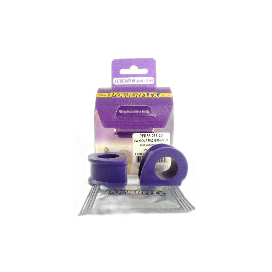 Powerflex PFR85-263-20 VW Golf Rear Anti Roll Bar Inner Bush 20mm | Duco Car Parts UK Car Parts
