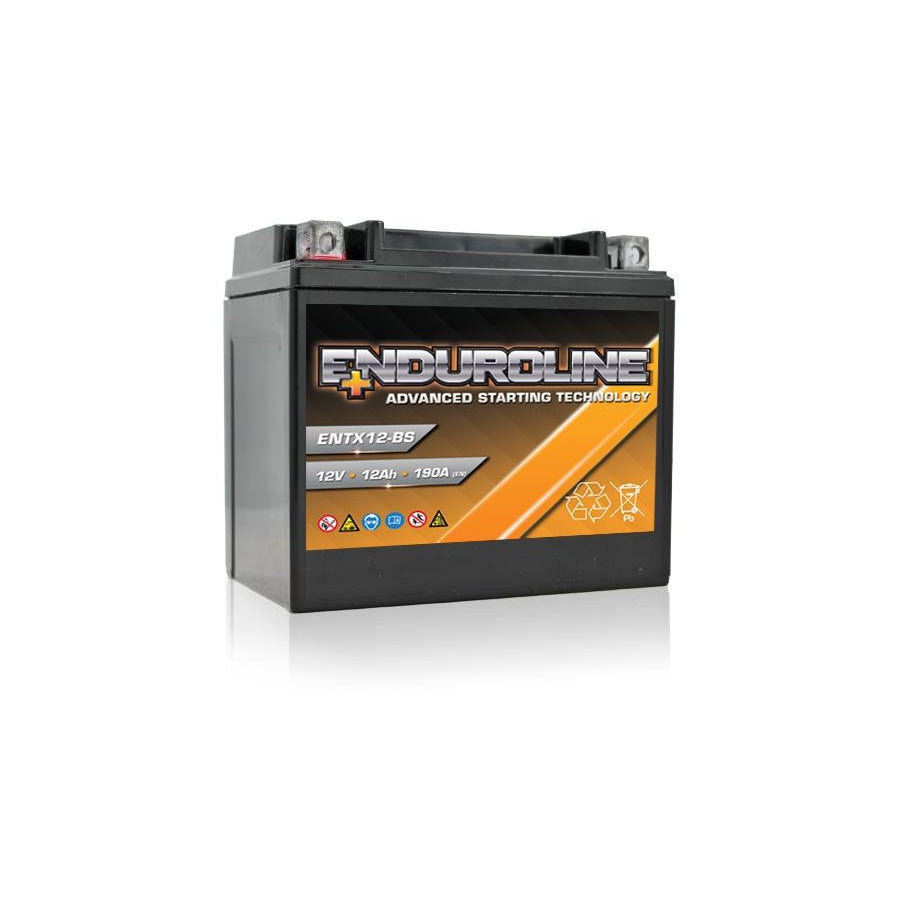 Enduroline ENTX12-BS Advanced Motorcycle Battery 12V 12Ah