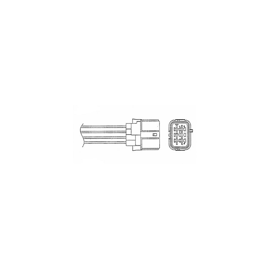 NTK Lambda Sensor / O2 Sensor (NGK 0025) - LZA09-E1