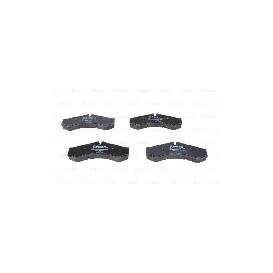 Bosch 0986424832 Brake Pad Set With Anti Squeak Plate BP971