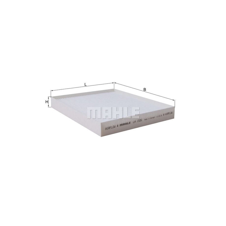 MAHLE ORIGINAL LA 1526 Pollen filter Particulate Filter