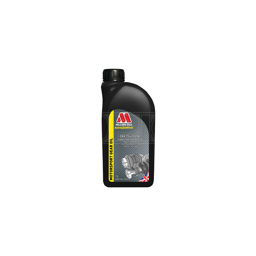 Millers Oils Motorsport CRX 75w-140 NT+ Fully Synthetic Transmission Oil 1l