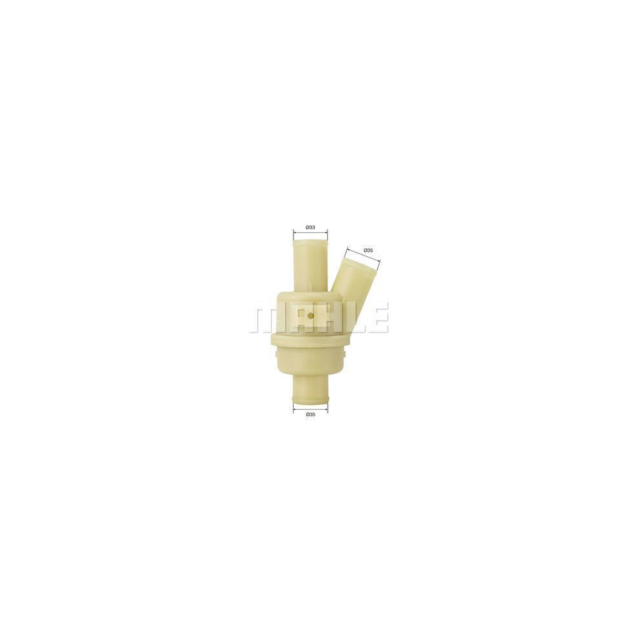 MAHLE ORIGINAL TH 67 82 Engine thermostat Opening Temperature: 82°C, without gasket / seal