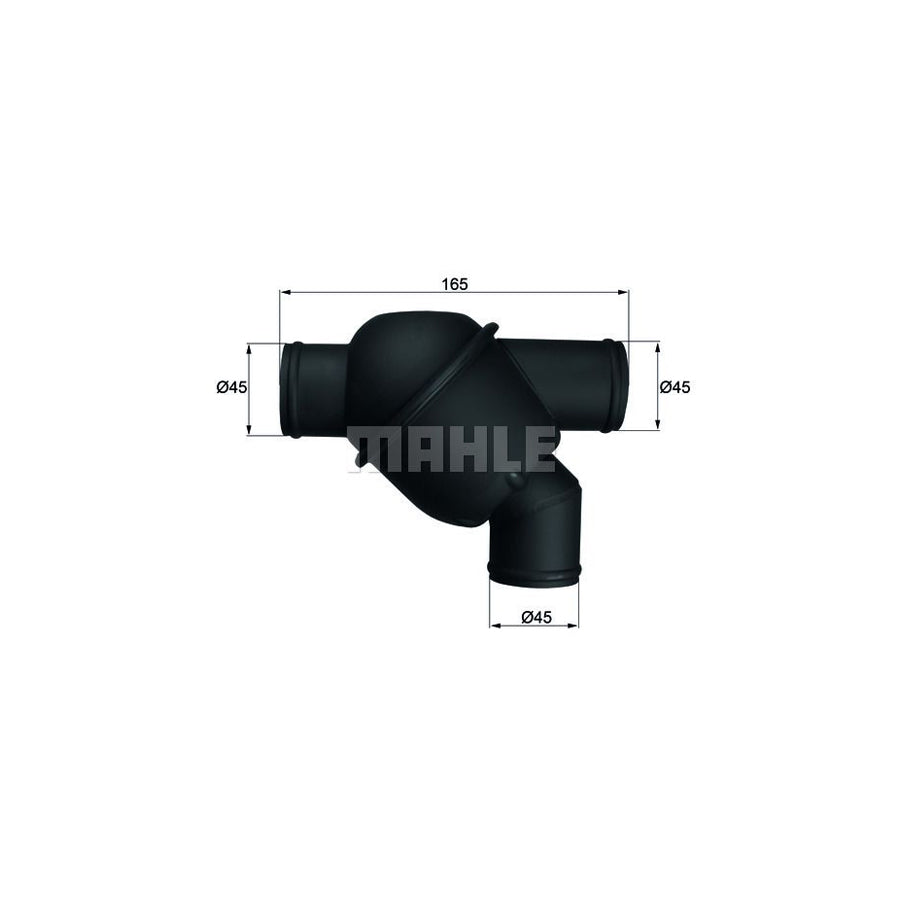 MAHLE ORIGINAL TI 12 87 Engine thermostat Opening Temperature: 87°C, with seal