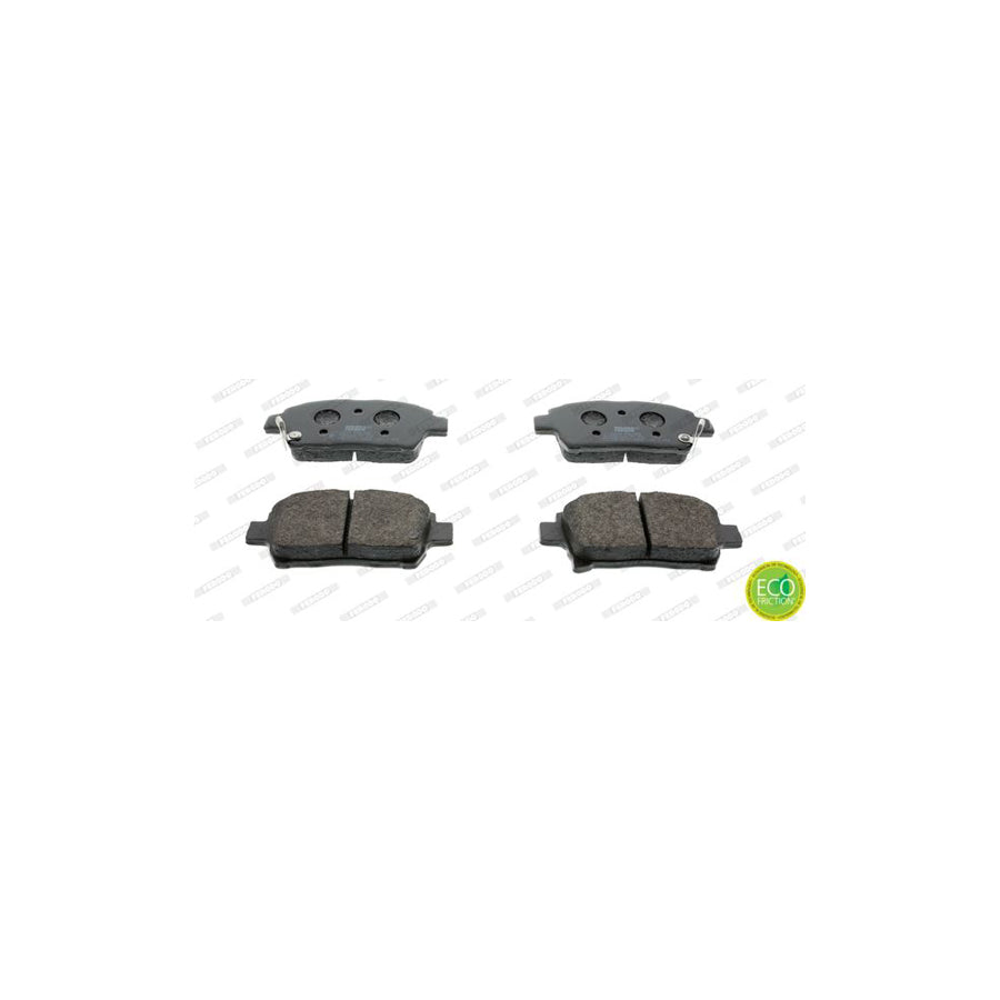 Ferodo Premier Eco Friction Fdb1985 Brake Pad Set With Acoustic Wear Warning Without Accessories