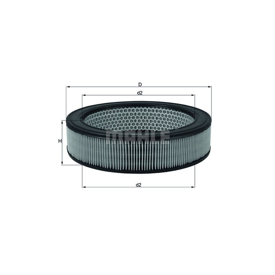 MAHLE ORIGINAL LX 1 Air Filter Filter Insert
