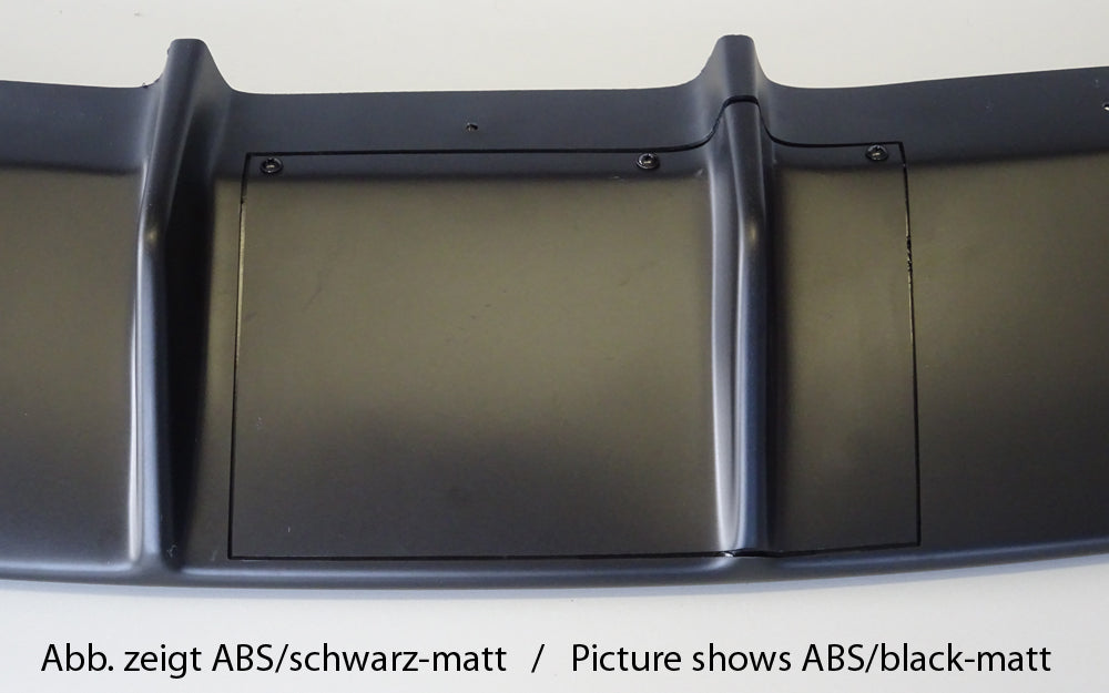 Rieger 00088176 SEAT 5F Leon FR Rear Diffuser for Twin Tailpipe Left - Glossy Black