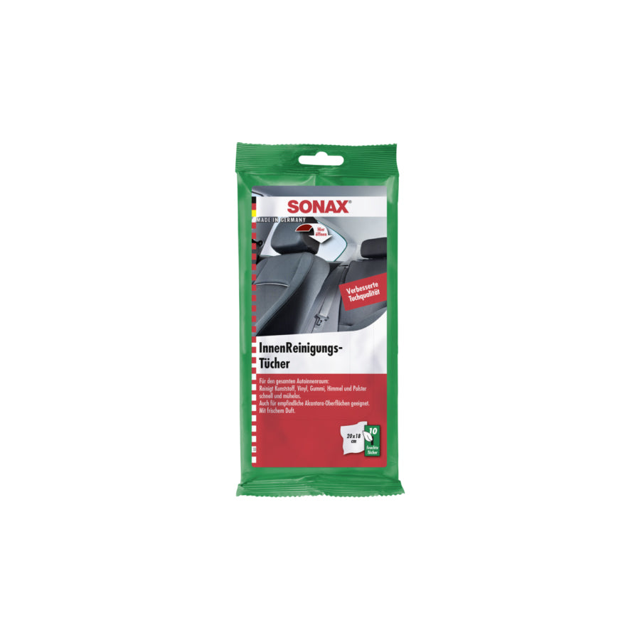 Sonax Interior Cleaning Wipes 10pcs. | ML Performance Car Care