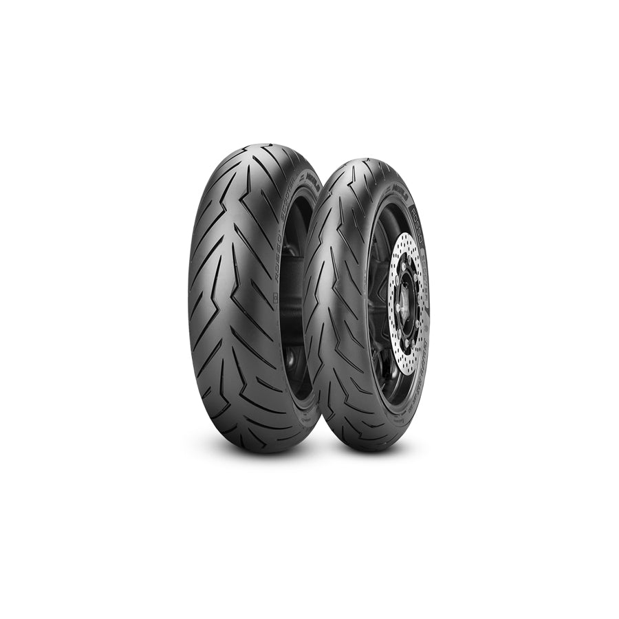 Pirelli DIABLO ROSSO??Scooter 100/90 14 57P Motorcycle Summer Tyre