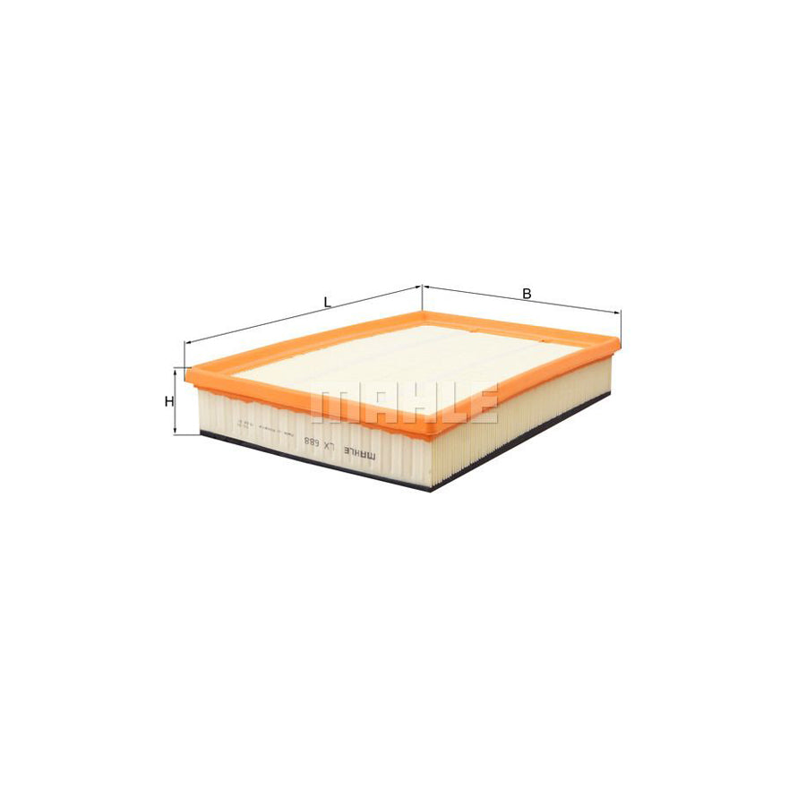 MAHLE ORIGINAL LX 688 Air Filter Filter Insert