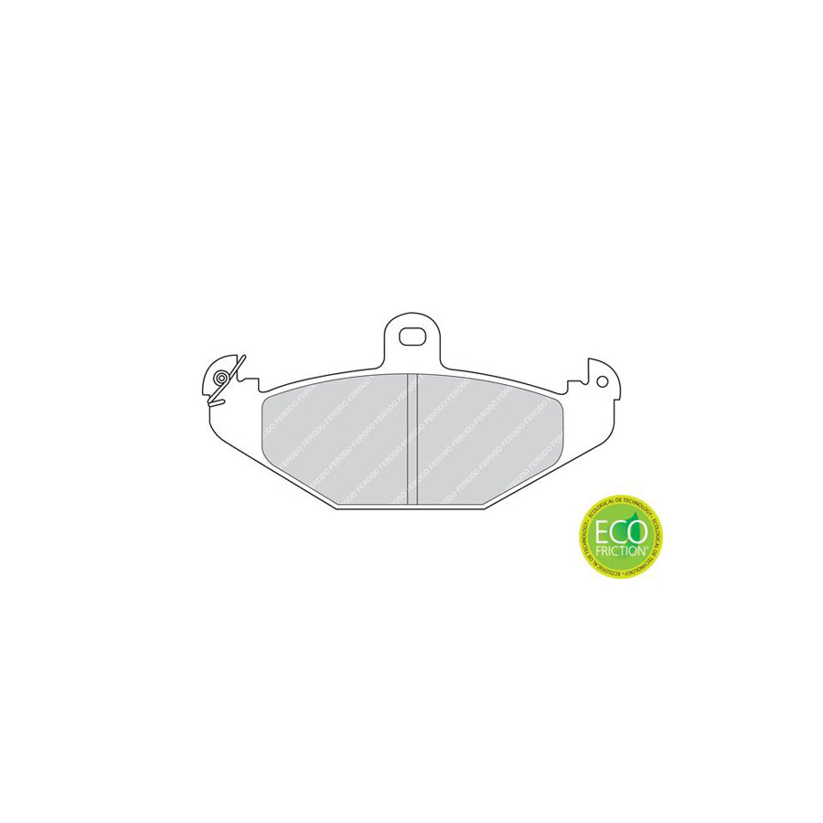 Ferodo Premier Eco Friction Fdb878 Brake Pad Set Not Prepared For Wear Indicator Without Accessories