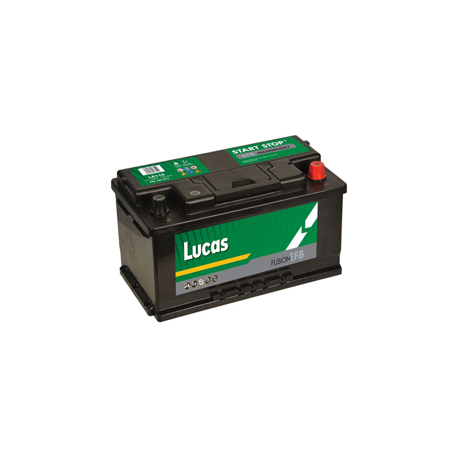 Lucas LE115 EFB Start Stop Car Battery 12V 80Ah