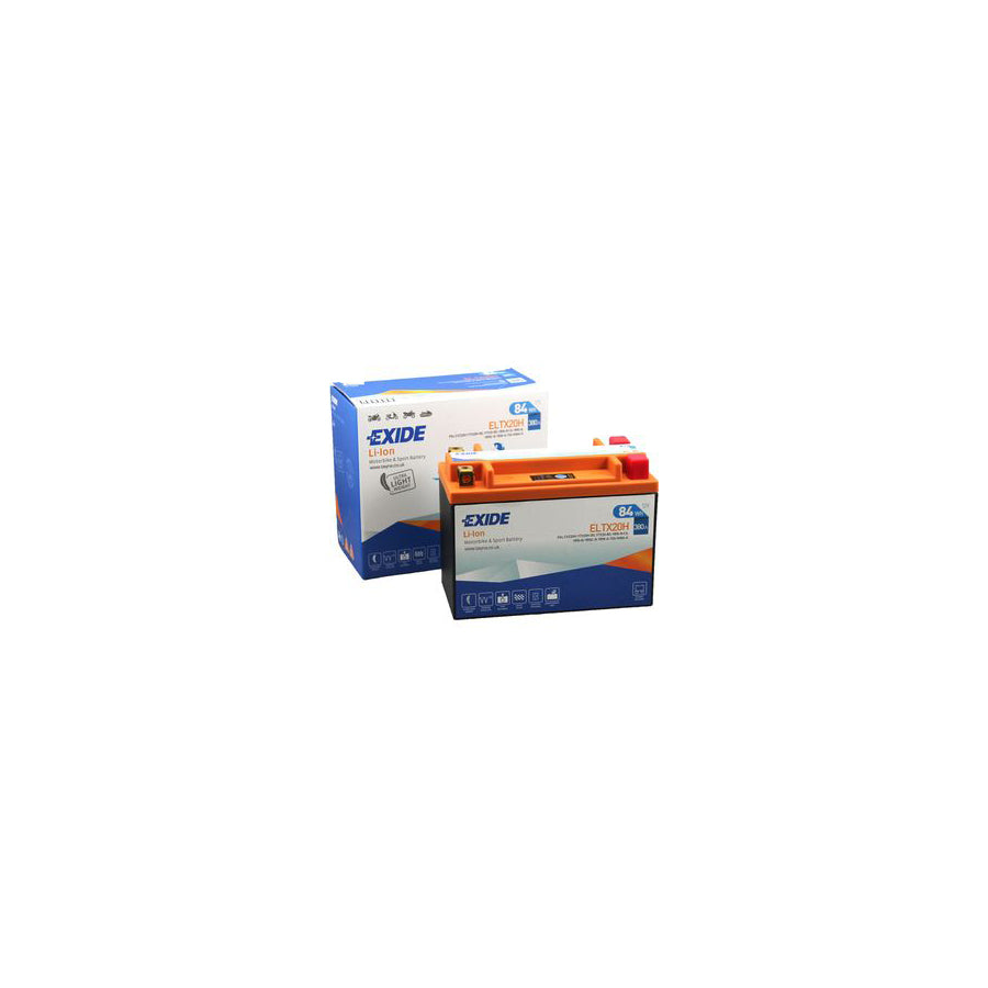 Exide ELTX20H Li-ion Lithium Motorbike Battery 12V | Duco Car Parts UK Car Parts