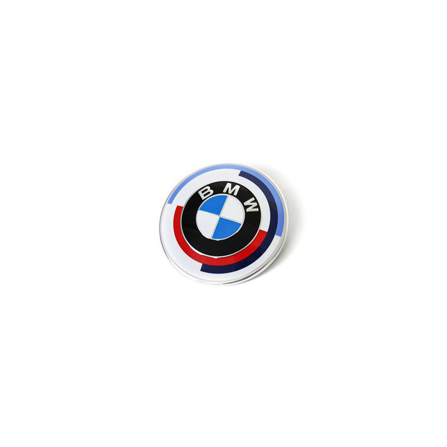 Genuine BMW F91 F92 G14 G15 82mm 50th Anniversary Front Hood Emblem (Inc. 840d, 840i, M850iX & M8)