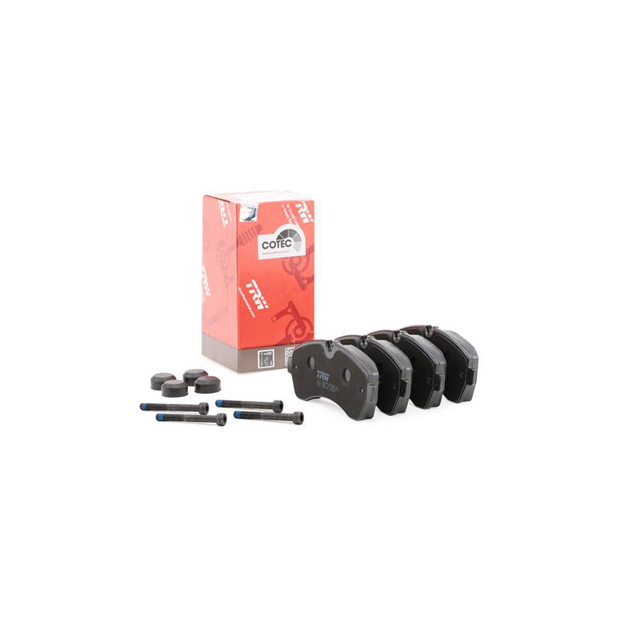 TRW Cotec Gdb1696 Brake Pad Set Prepared For Wear Indicator With Brake Caliper Screws With Accessories