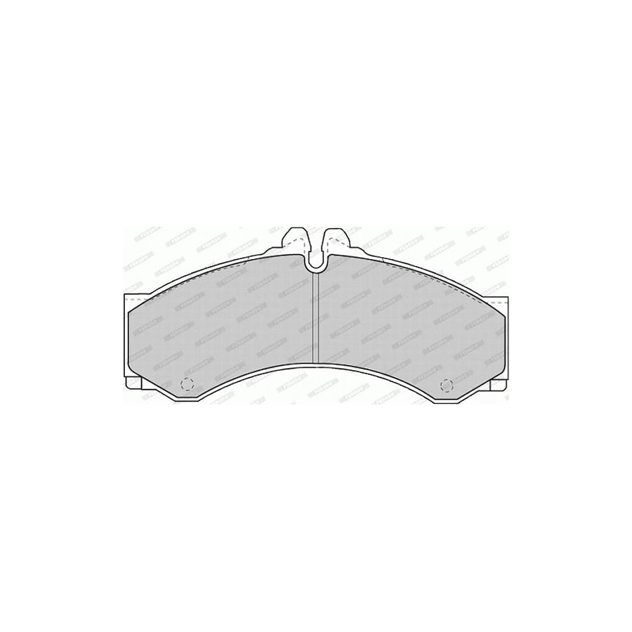 Ferodo Fqt1544 Brake Pad Set Front Axle Excl Wear Warning Contact With Spring