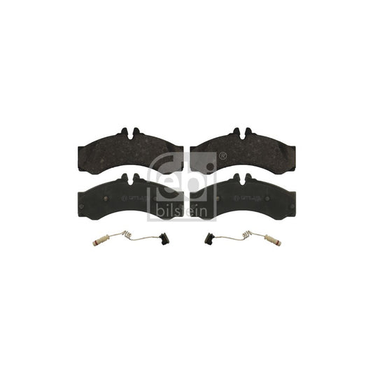 Febi Bilstein 16811 Brake Pad Set Incl Wear Warning Contact With Attachment Material