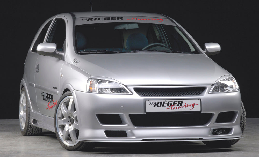Rieger 00058917 Opel Corsa C Front Bumper