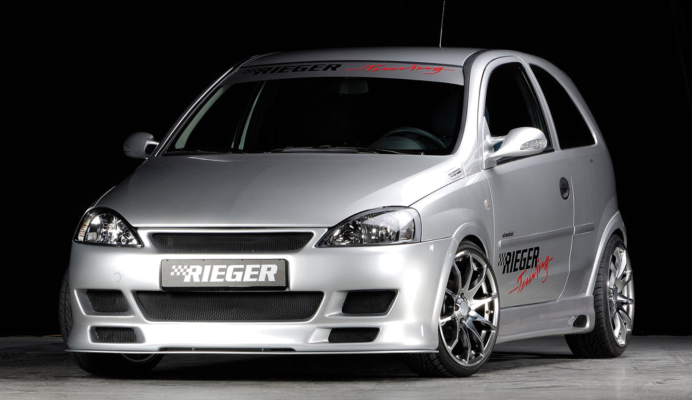 Rieger 00058917 Opel Corsa C Front Bumper