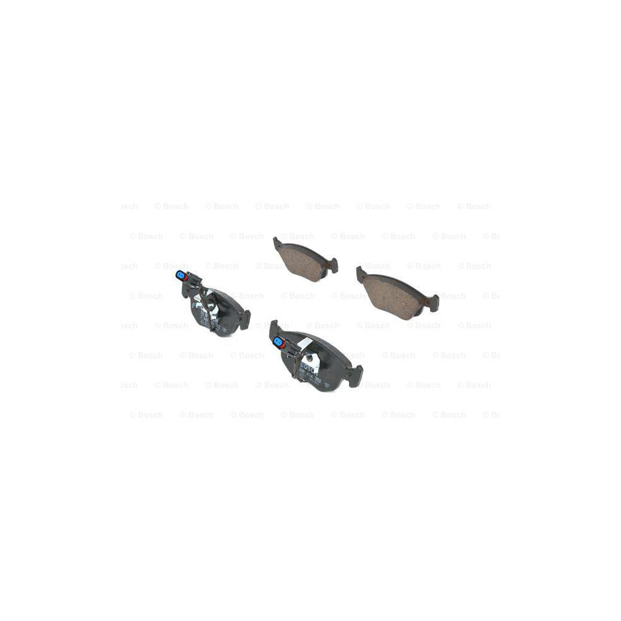 Bosch 0986424352 Brake Pad Set With Integrated Wear Sensor With Piston Clip BP167