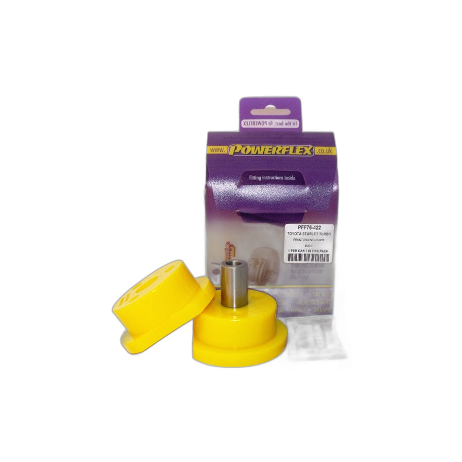 Powerflex PFF76-422 Toyota Starlet/Glanza Turbo Front Engine Mount | Duco Car Parts UK Car Parts