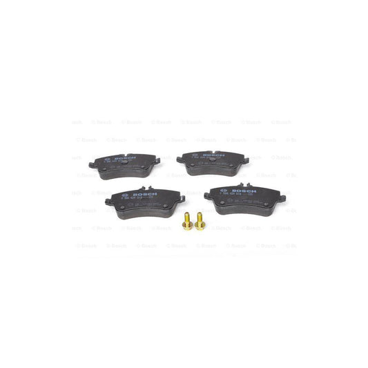 Bosch 0986424518 Brake Pad Set With Anti Squeak Plate With Bolts Screws With Accessories BP275