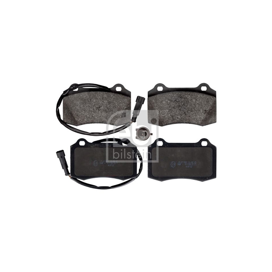 Febi Bilstein 116062 Brake Pad Set For Fiat Coupe 175 Rear Axle Incl Wear Warning Contact