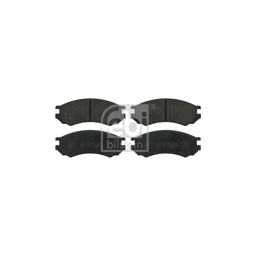 Febi Bilstein 16268 Brake Pad Set For Nissan Primera Front Axle Excl Wear Warning Contact