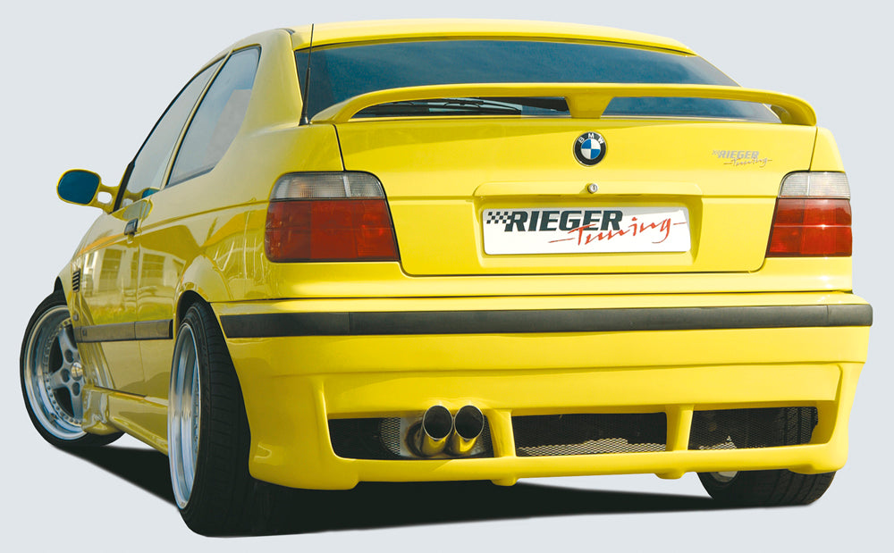 Rieger 00049028 BMW 3 Series E36 Rear Bumper