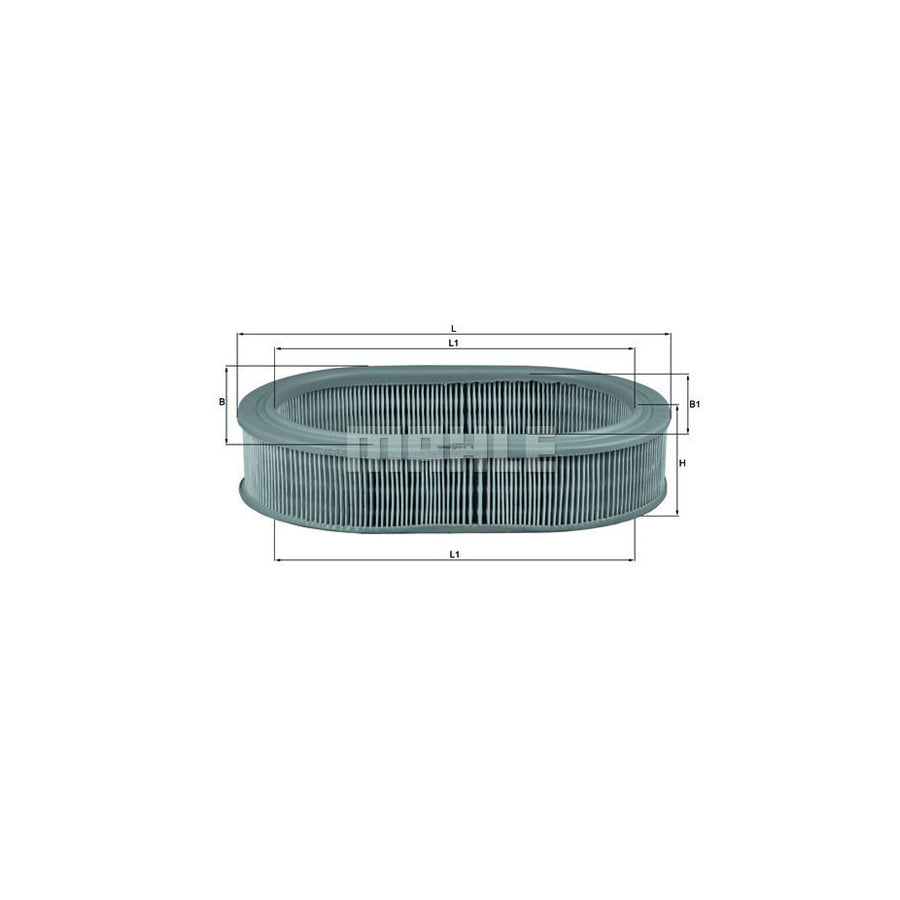 MAHLE ORIGINAL LX 698 Air Filter Filter Insert