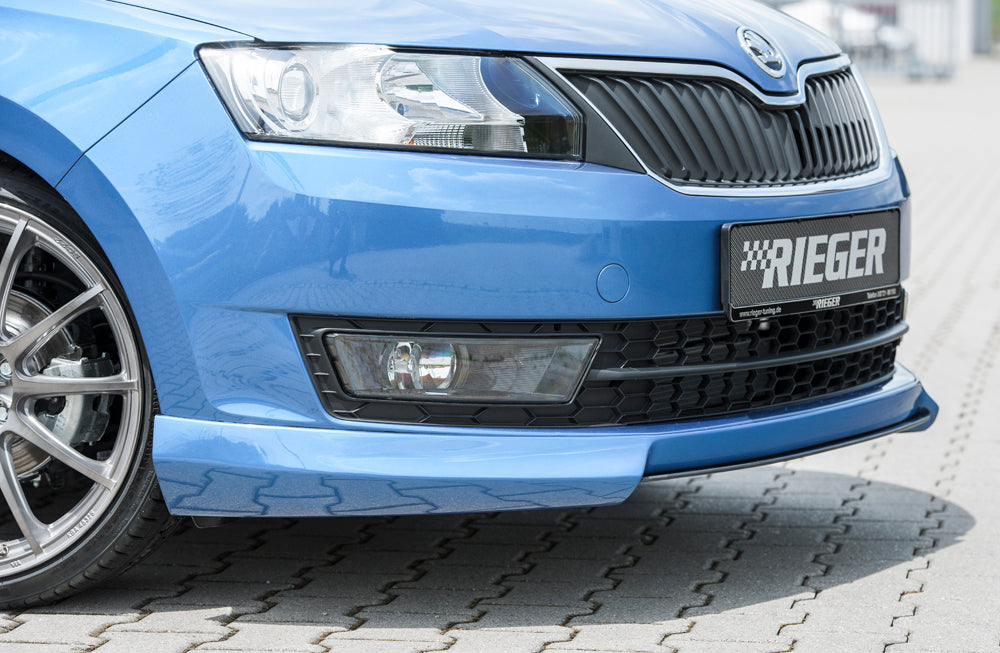 Rieger 00079020 Skoda NH Rapid Front Splitter