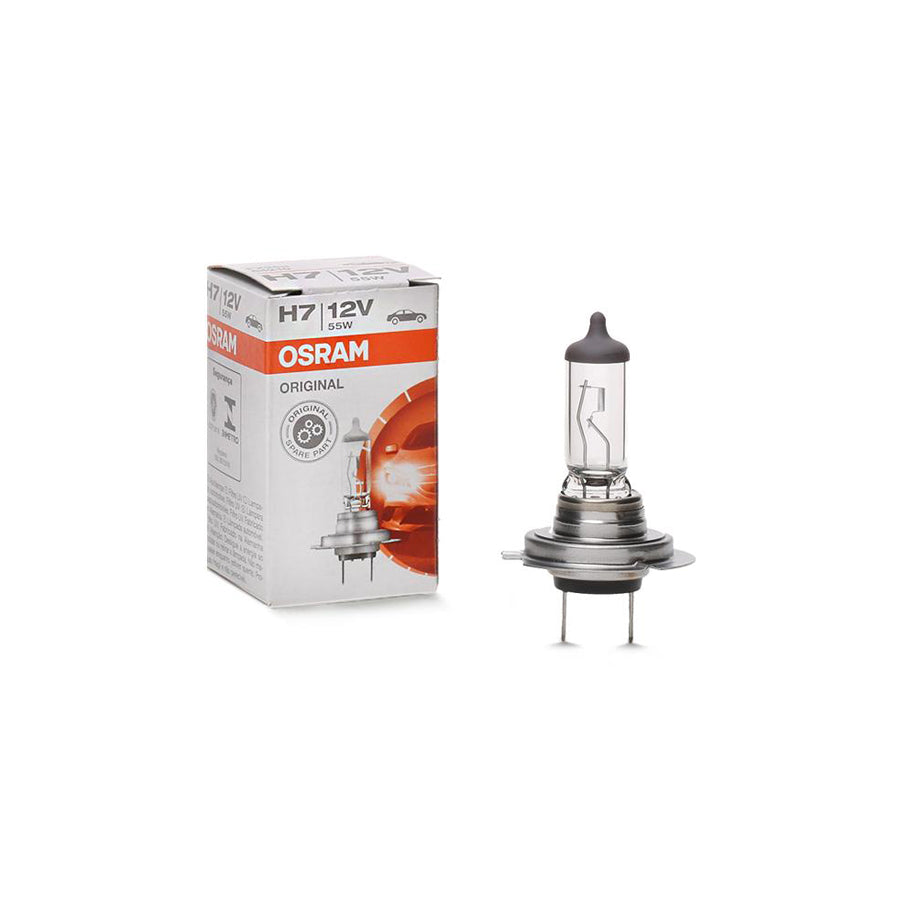 OSRAM ORIGINAL 64210 Bulb, spotlight H7 12V 55W PX26d 3200K Halogen