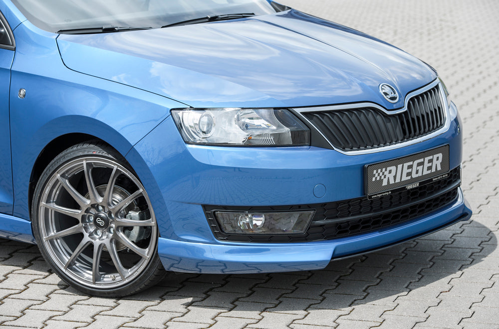 Rieger 00079020 Skoda NH Rapid Front Splitter