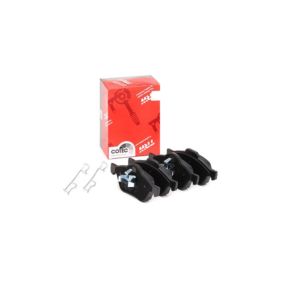 TRW Cotec Gdb1687 Brake Pad Set Not Prepared For Wear Indicator With Accessories