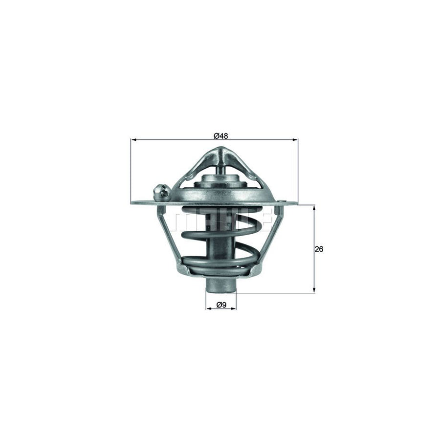 MAHLE ORIGINAL TX 108 82D Engine thermostat Opening Temperature: 82°C, with seal