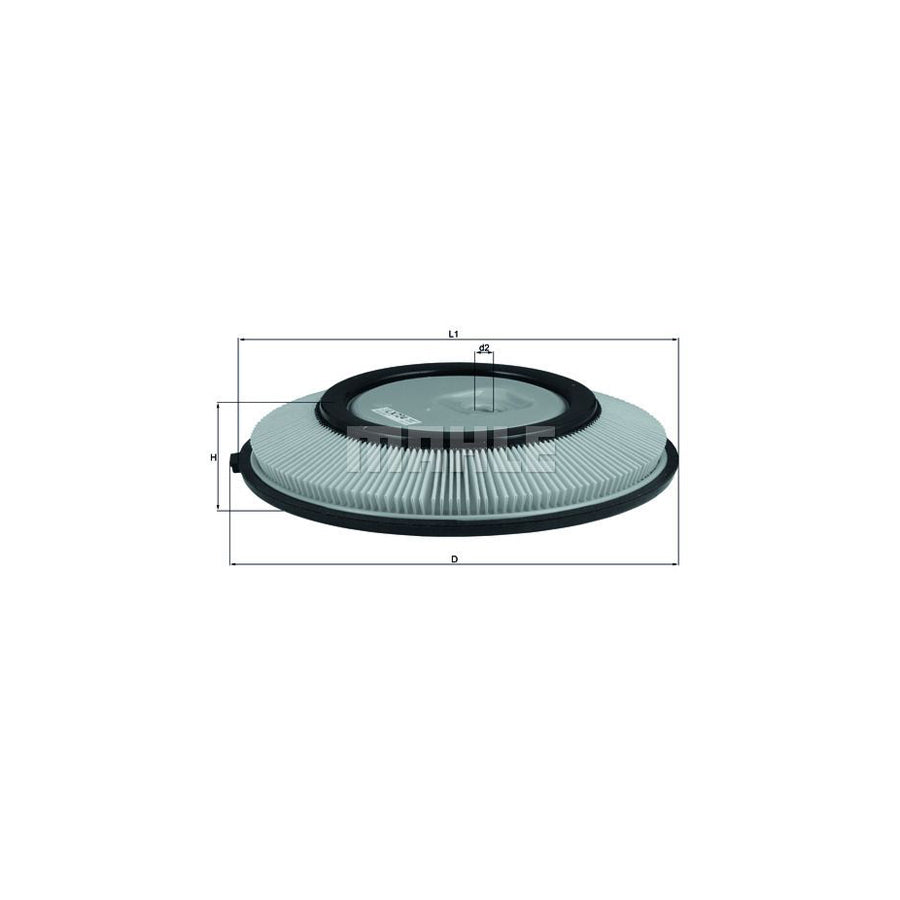 MAHLE ORIGINAL LX 724 Air Filter Filter Insert