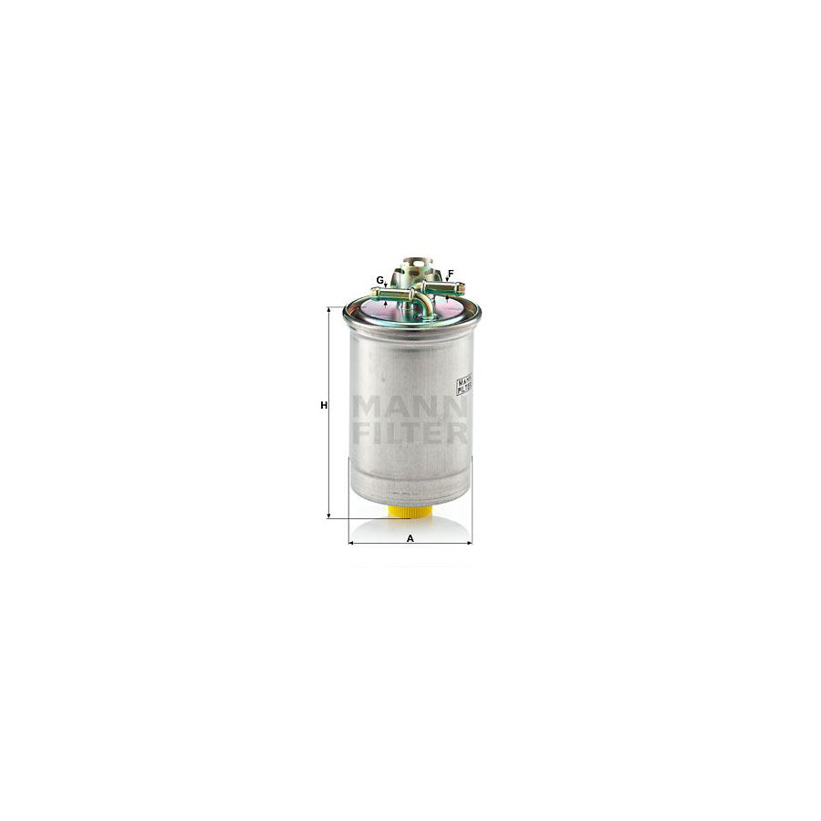MANN-FILTER WK 823 Fuel filter In-Line Filter