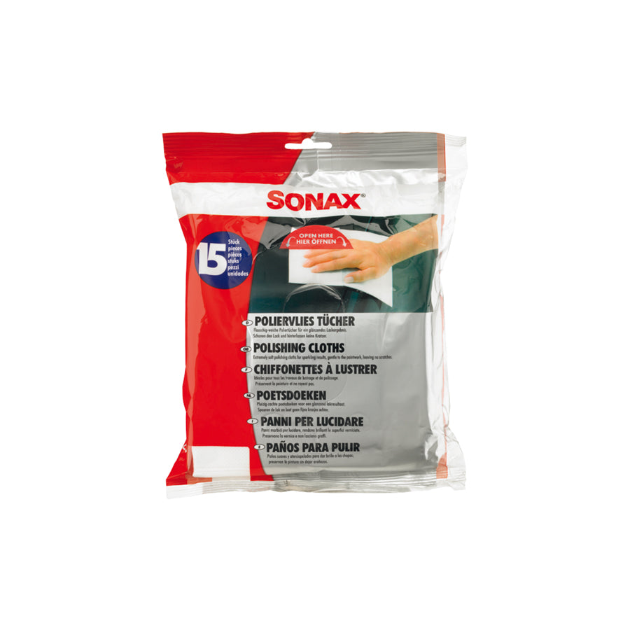 Sonax Polishing Cloths 15pcs. | ML Performance Car Care