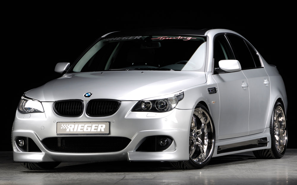 Rieger 00053616 BMW 5 Series E60 E61 Front Bumper