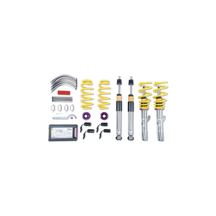 KW Audi Seat Skoda Volkswagen Variant 3 Coilover kit - Inc. Deactivation For Electronic Damper (Inc. F3 RSQ3, Tarraco, Kodiaq & MK 2Tiguan)