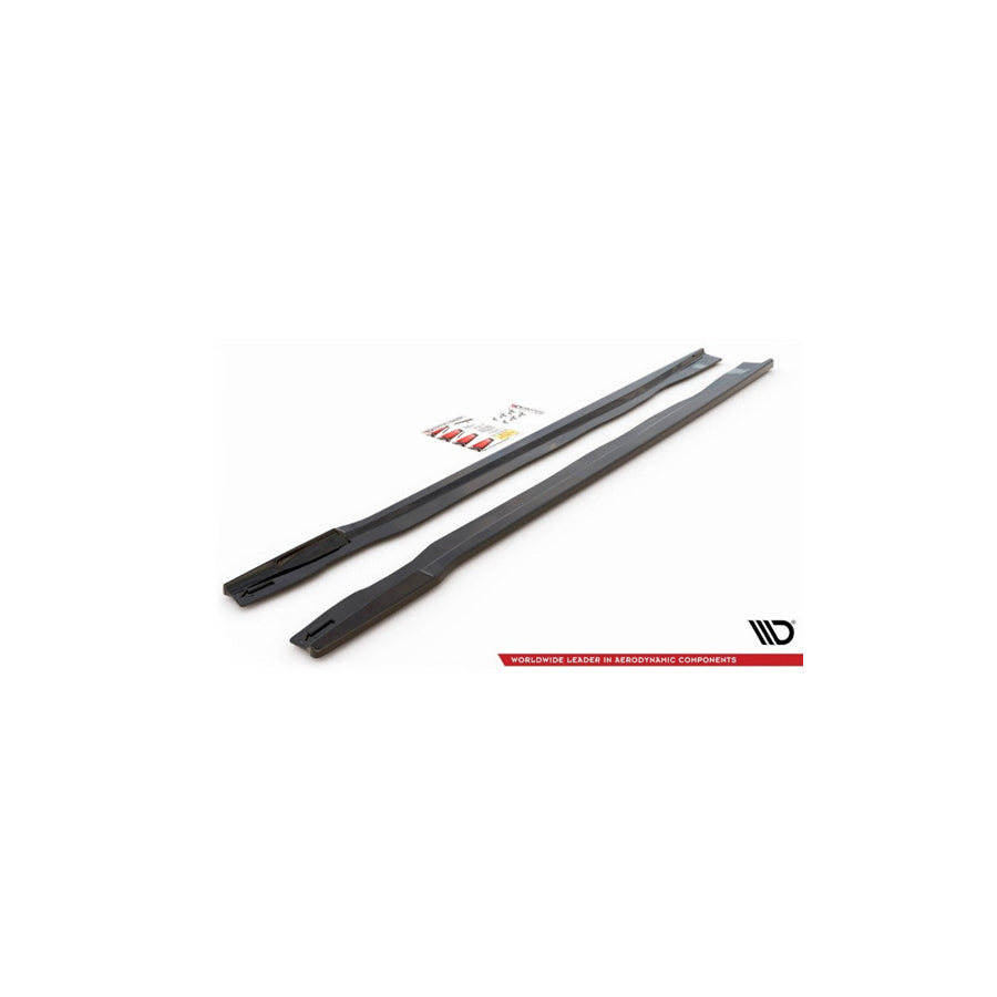 Maxton Design BMW G07 X7 M Sport Side Skirt Diffusers (Inc. X7 50ix, X7 M50dx & X7 M50ix)