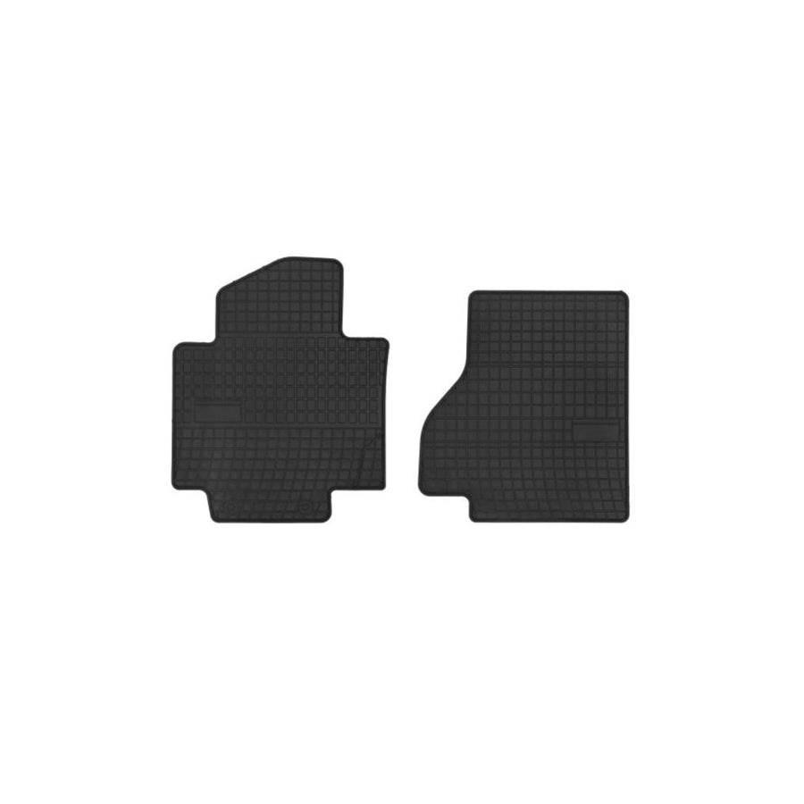 FROGUM Tailored 547587 Floor mat set for NISSAN NV200 / Evalia Minibus (M20) Elastomer, Front, Quantity: 2, Black, (LHD)