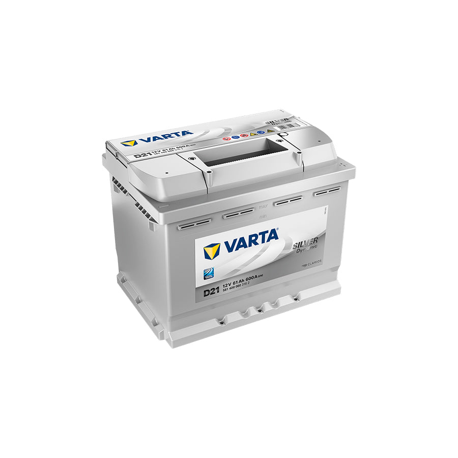 Varta Silver 075 Car Battery - 5 Year Guarantee D21