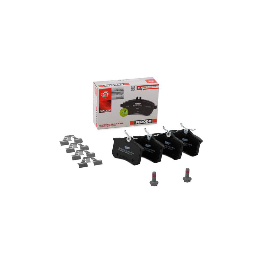 Ferodo Premier Fdb4183 Brake Pad Set Not Prepared For Wear Indicator With Brake Caliper Screws With Accessories
