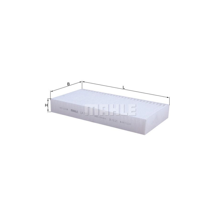 MAHLE ORIGINAL LA 180 Pollen filter Particulate Filter