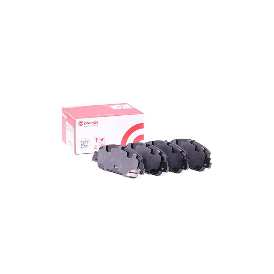 Brembo P 28 077 Brake Pad Set With Acoustic Wear Warning