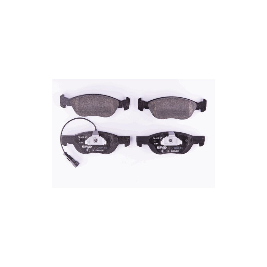 Hella 8DB 355 007 901 Brake Pad Set With Integrated Wear Warning Contact