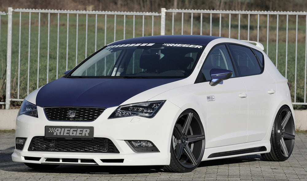 Rieger 00099188 Seat 5F Right Side Skirt (Leon FR & Leon Cupra & Leon) - Carbon-Look